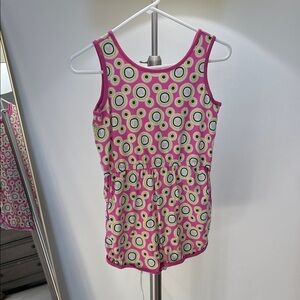 Disney Collection Hanna Andersson Pink Mikey print 12 romper